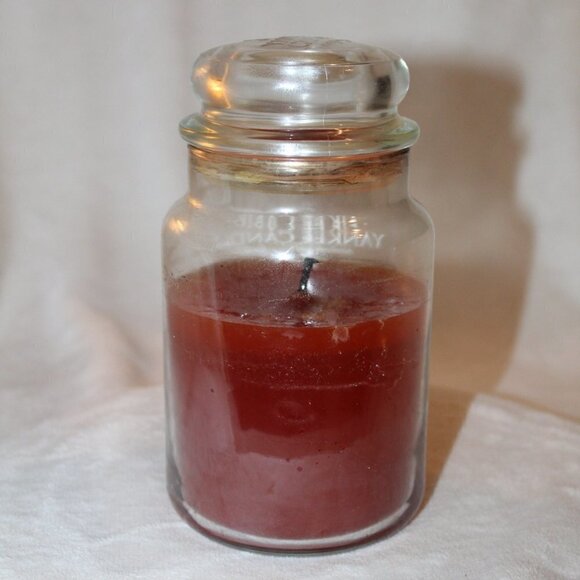 TEA AND HONEY YANKEE CANDLE RETIRED ESSENCE LARGE 22oz "USED" - Picture 2 of 5